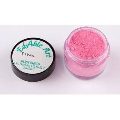 Prachová barva světle růžová - Edable Art - Edable Art
