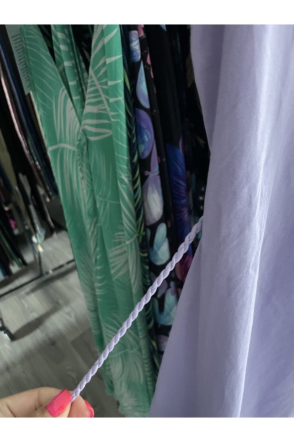 Himalife Zavinovací šaty s krátkým rukávem bavlna - Surya Velikost: S/M