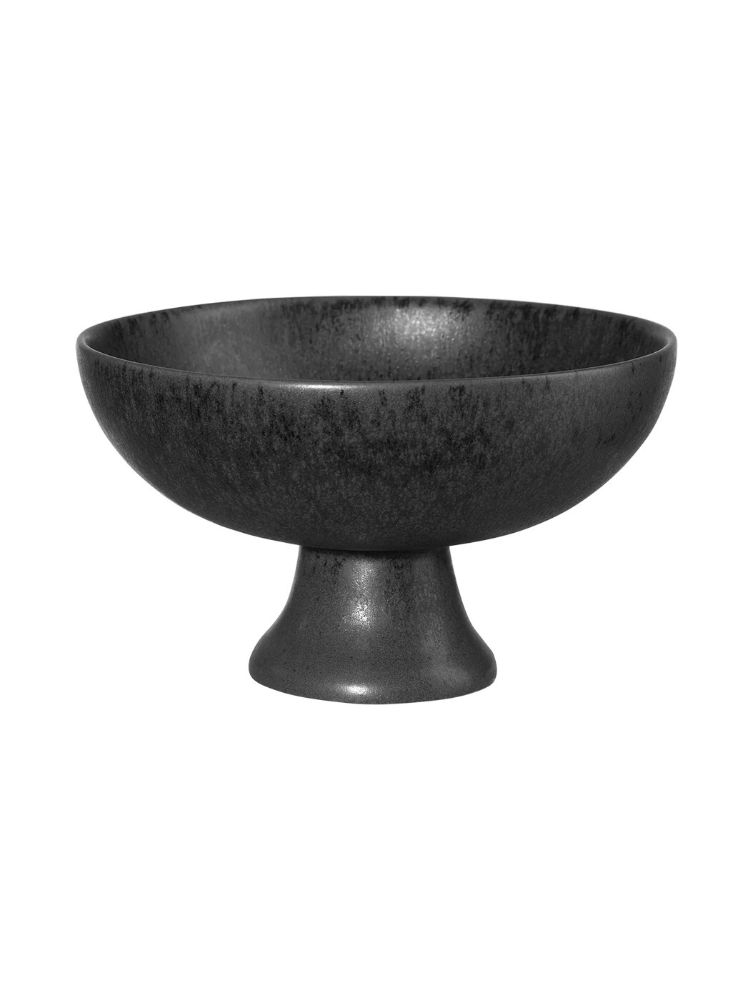 Keramická mísa na podstavci průměr 21 cm GRANDE NERO ASA Selection - černá