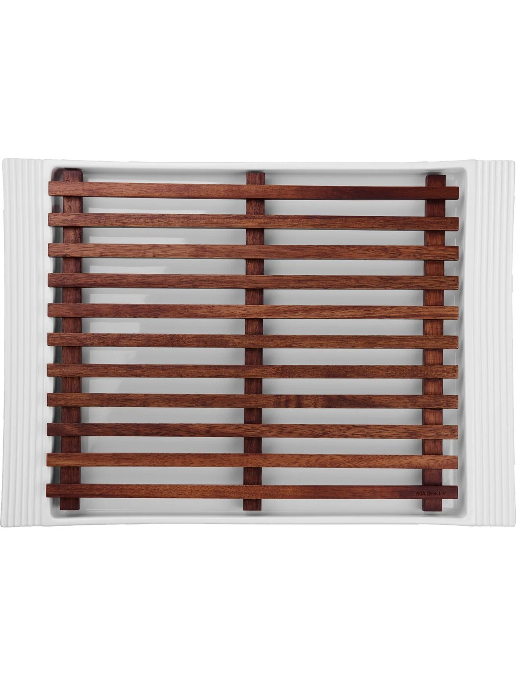 Prkénko na krájení chleba 42x30 cm KITCHEN'ART ASA Selection - bílé