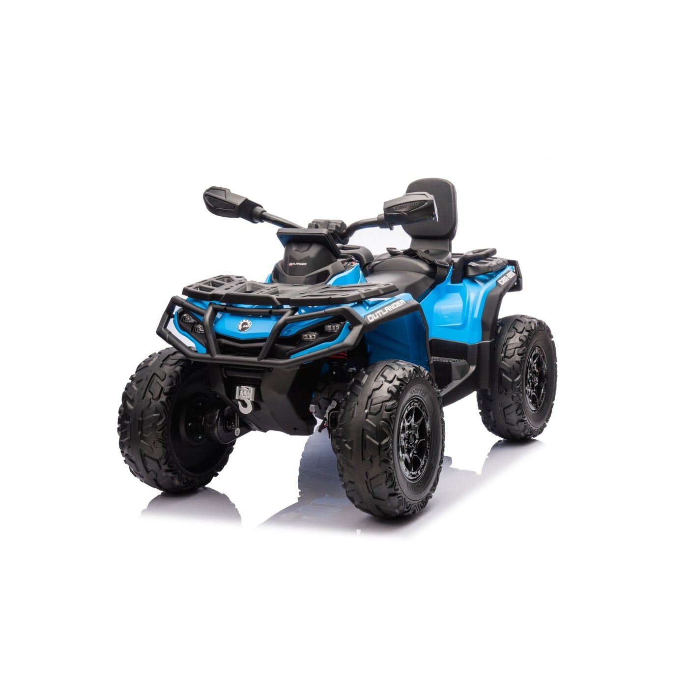mamido Dětská elektrická čtyřkolka Can-Am Outlander ATV 4x200W modrá