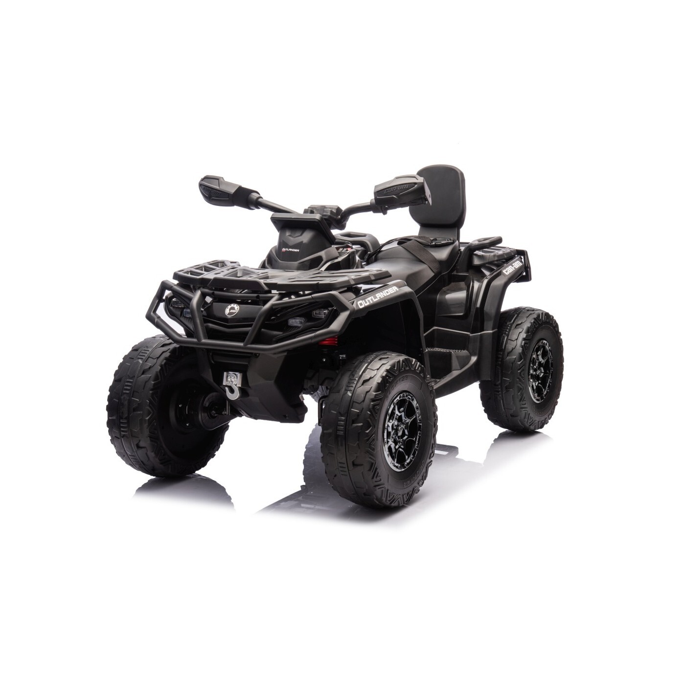 mamido Dětská elektrická čtyřkolka Can-Am Outlander ATV 4x200W černá