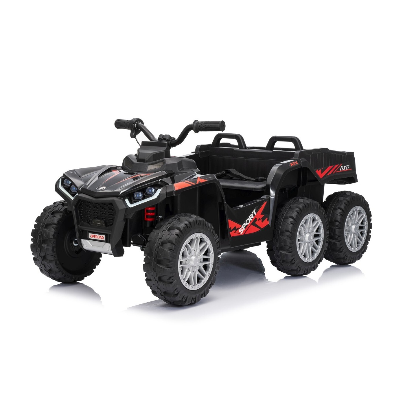 mamido Dětská elektrická čtyřkolka Quad Sport TX ATV černá
