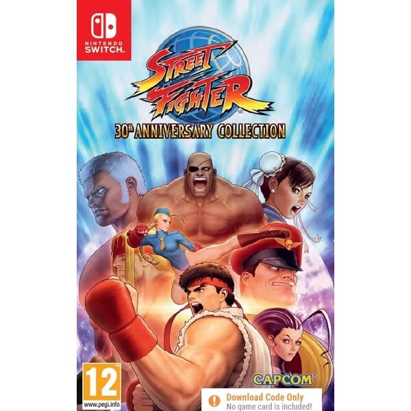 Street Fighter 30th Anniversary Collection (Code in Box) (Switch)