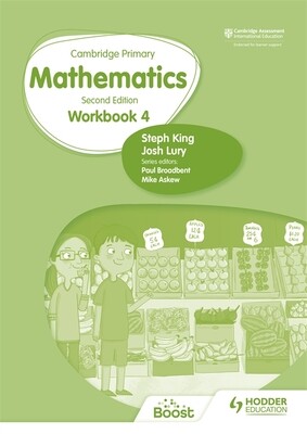 Cambridge Primary Mathematics Workbook 4 Second Edition -  (King Steph)(Paperback)