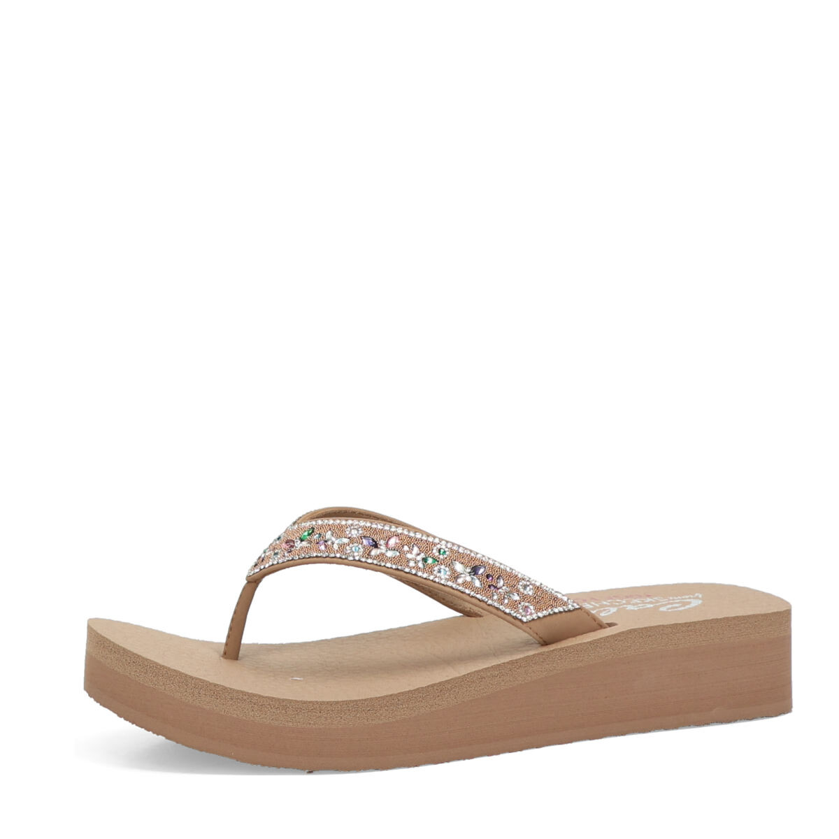 Skechers dámské komfortní žabky - béžové - 36