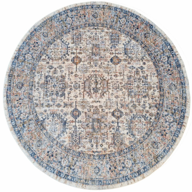 Koberec KENTUCKY 562 modrý kruh