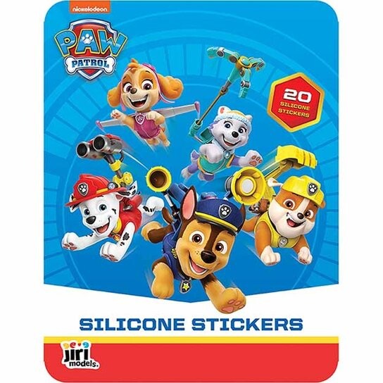 Hra se silikonovými samolepkami Tlapková patrola