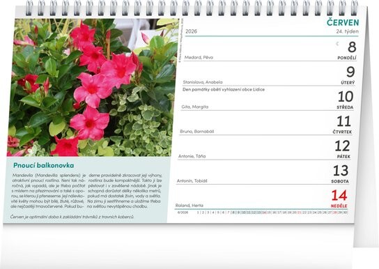 Zahrádkář 2026 - stolní kalendář