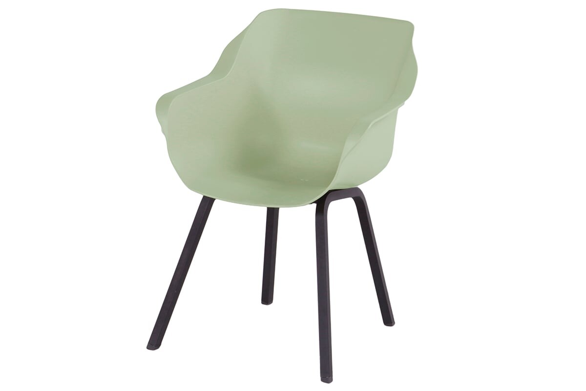Jídelní židle Sophie Element s ALU podnoží, French green HN21680847