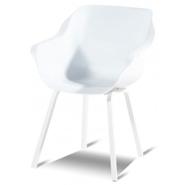 Jídelní židle Sophie Element s ALU podnoží, Royal White HN21680003