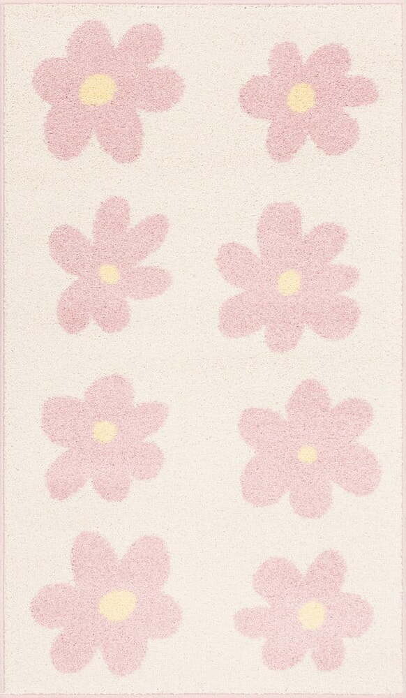 Růžový/slonovinový dětský koberec 120x170 cm Dazzy Rose – FD