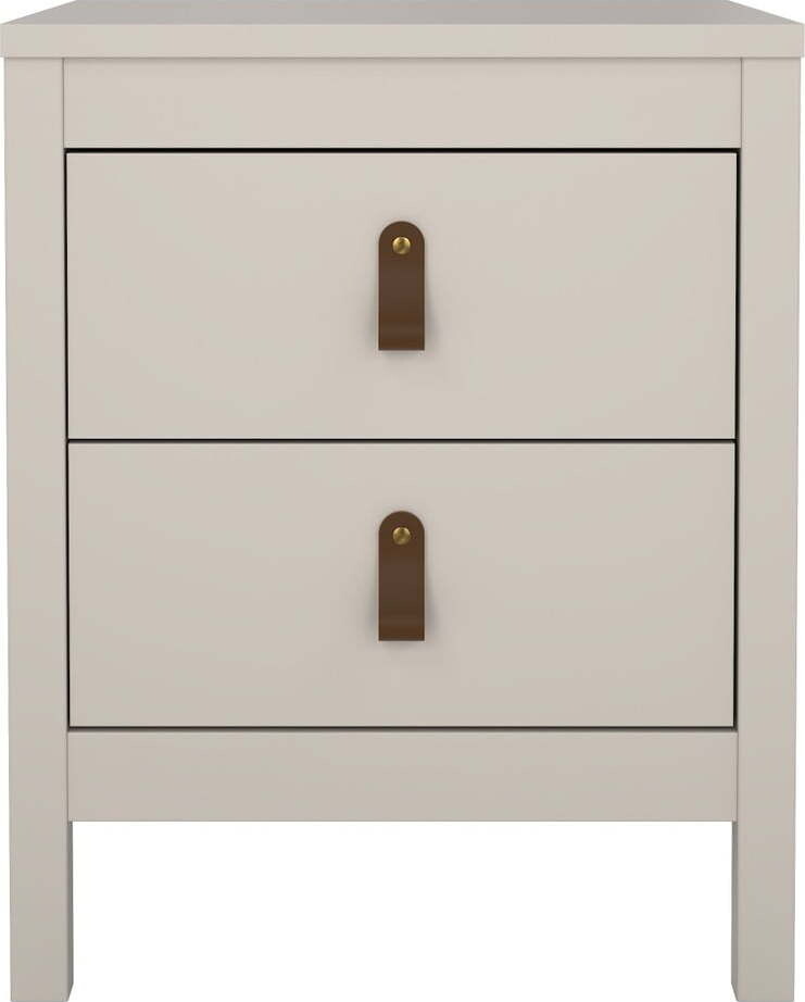 Šedobéžový noční stolek – Tvilum