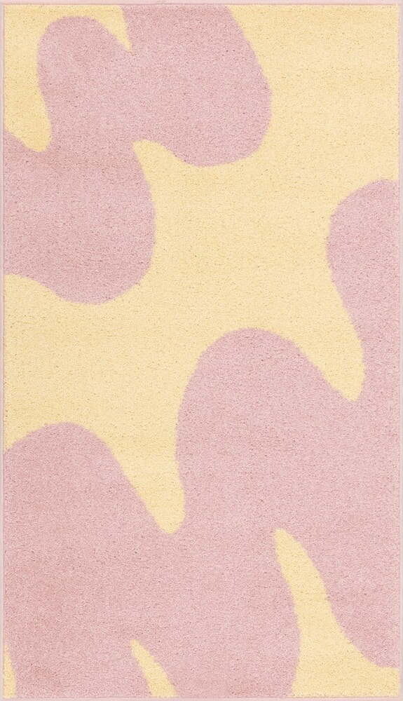 Žlutý/růžový dětský koberec 160x230 cm Hugsy Vanilla – FD