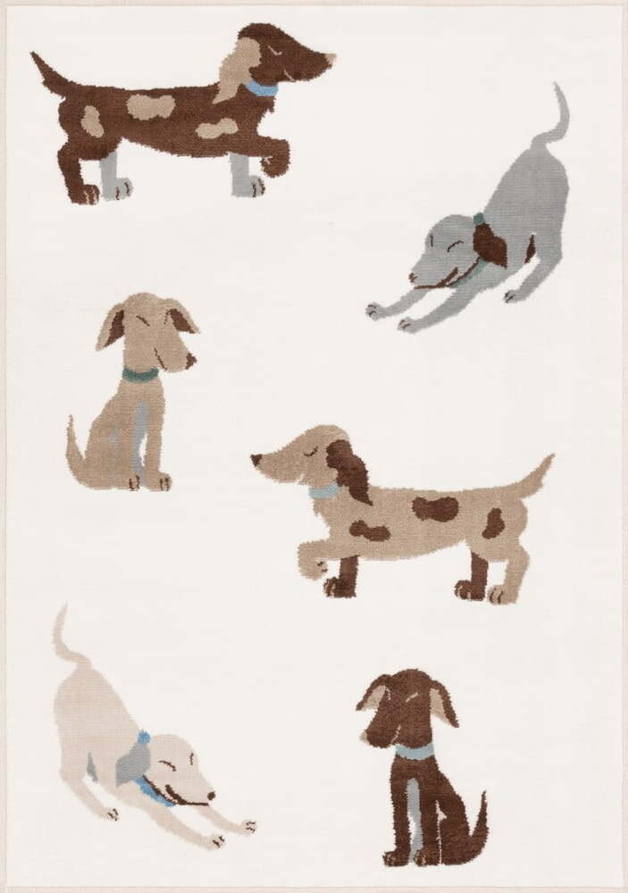 Slonovinový dětský koberec 80x150 cm Dogsie Pearl – FD