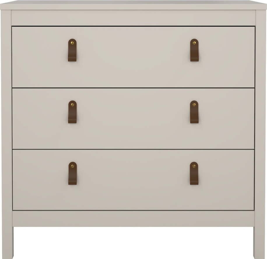 Šedobéžová komoda 82x80x38 cm – Tvilum