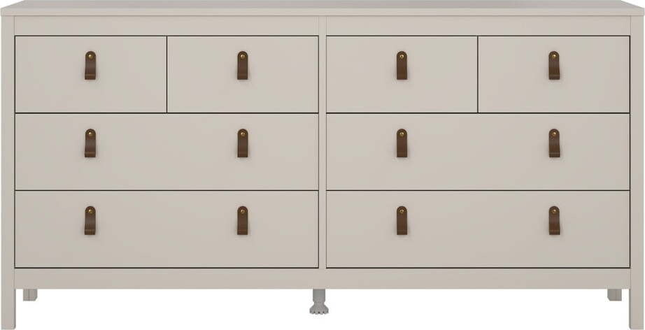 Šedobéžová komoda 159x80x38 cm – Tvilum