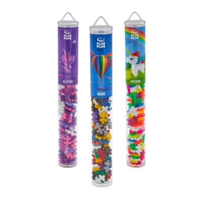 2+1 Plus-Plus (100ks) Tuba Basic Glitter Jednorožec