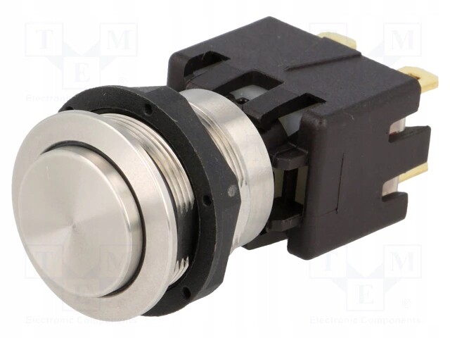 1241.6821.1120000 Přepínač odolný proti vandalismu Poz 2 Dpst-no 12A/250VAC IP64