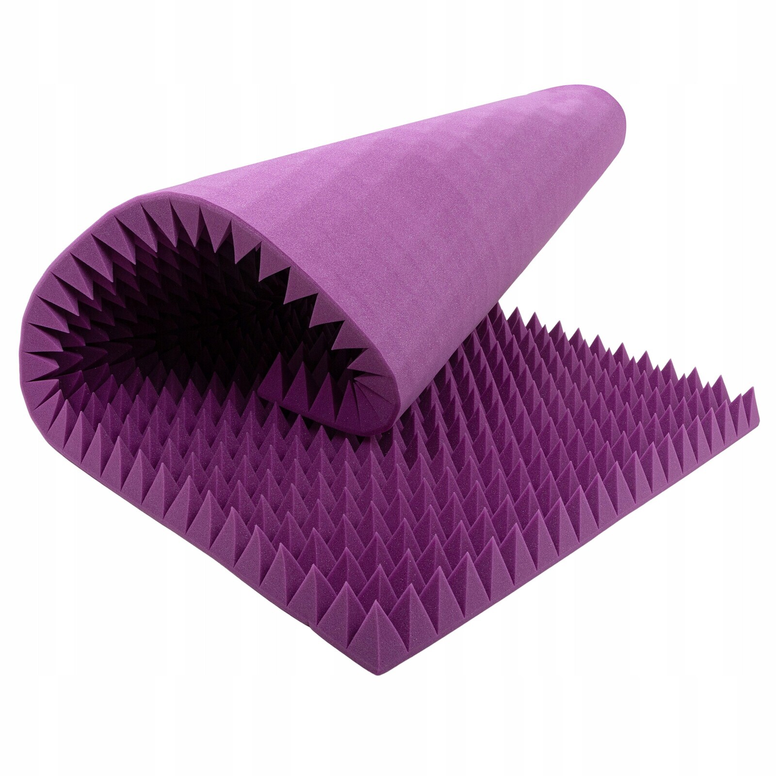 Pěnová zvukotěsná podložka akustická panel Pyramida 8 cm houbička na zeď