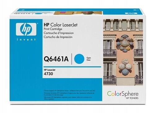 Toner Hp Clj 4730 Q6461A 644A azurová