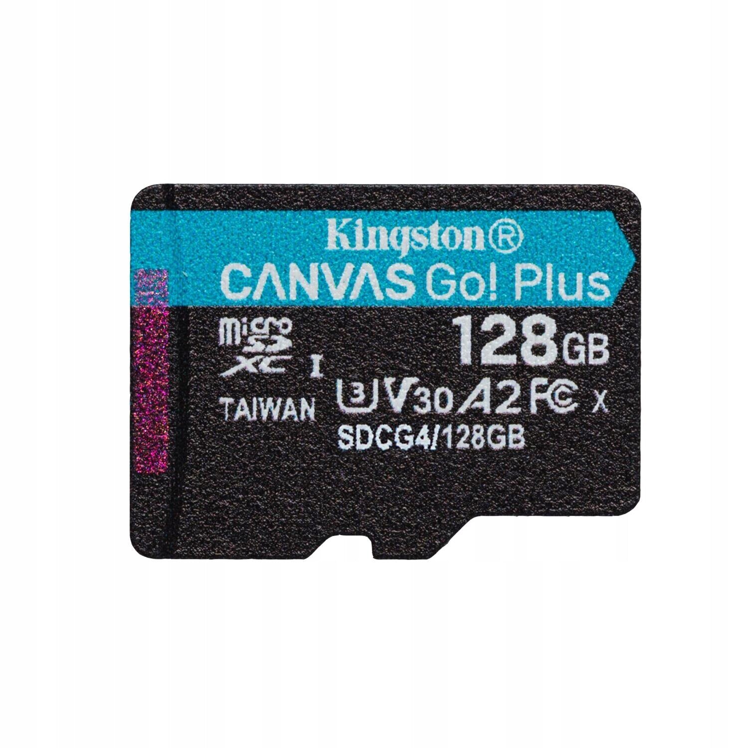 Kingston microSDXC Canvas 128GB bez adaptéru