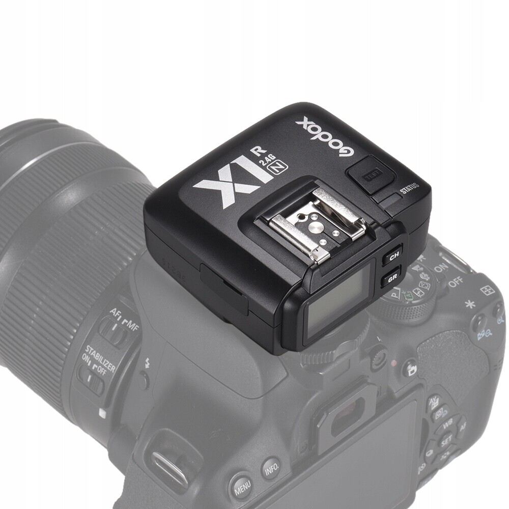 Godox X1R-N Ttl 2.4G Bezdrátový přijímač Challenge