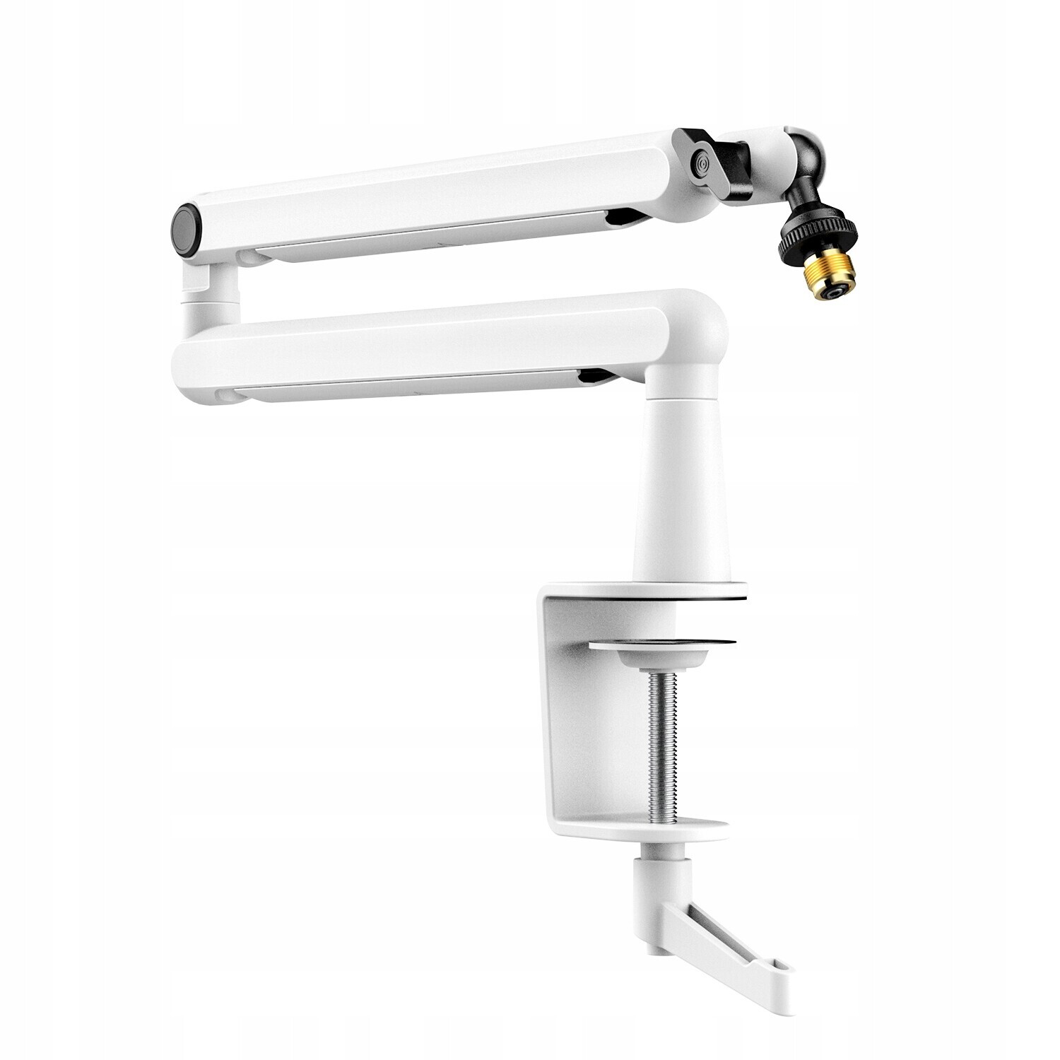 Jednoduchý stolní stativ pro mikrofon Fifine BM88 Desktop Arm Stand bílý