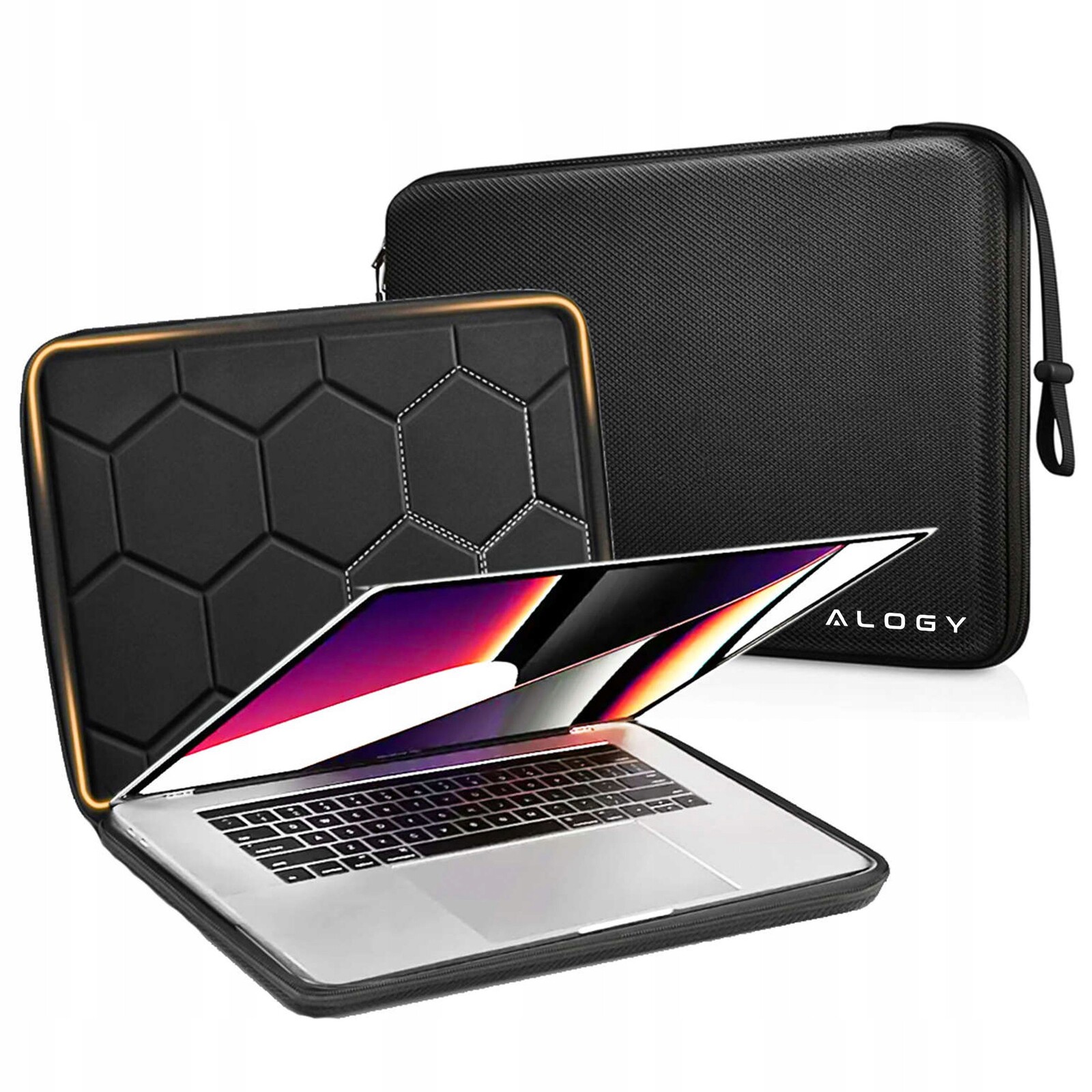 Pouzdro Odolná Taška Pouzdro Na Notebook Tablet 15-16 Palců Hard Foam