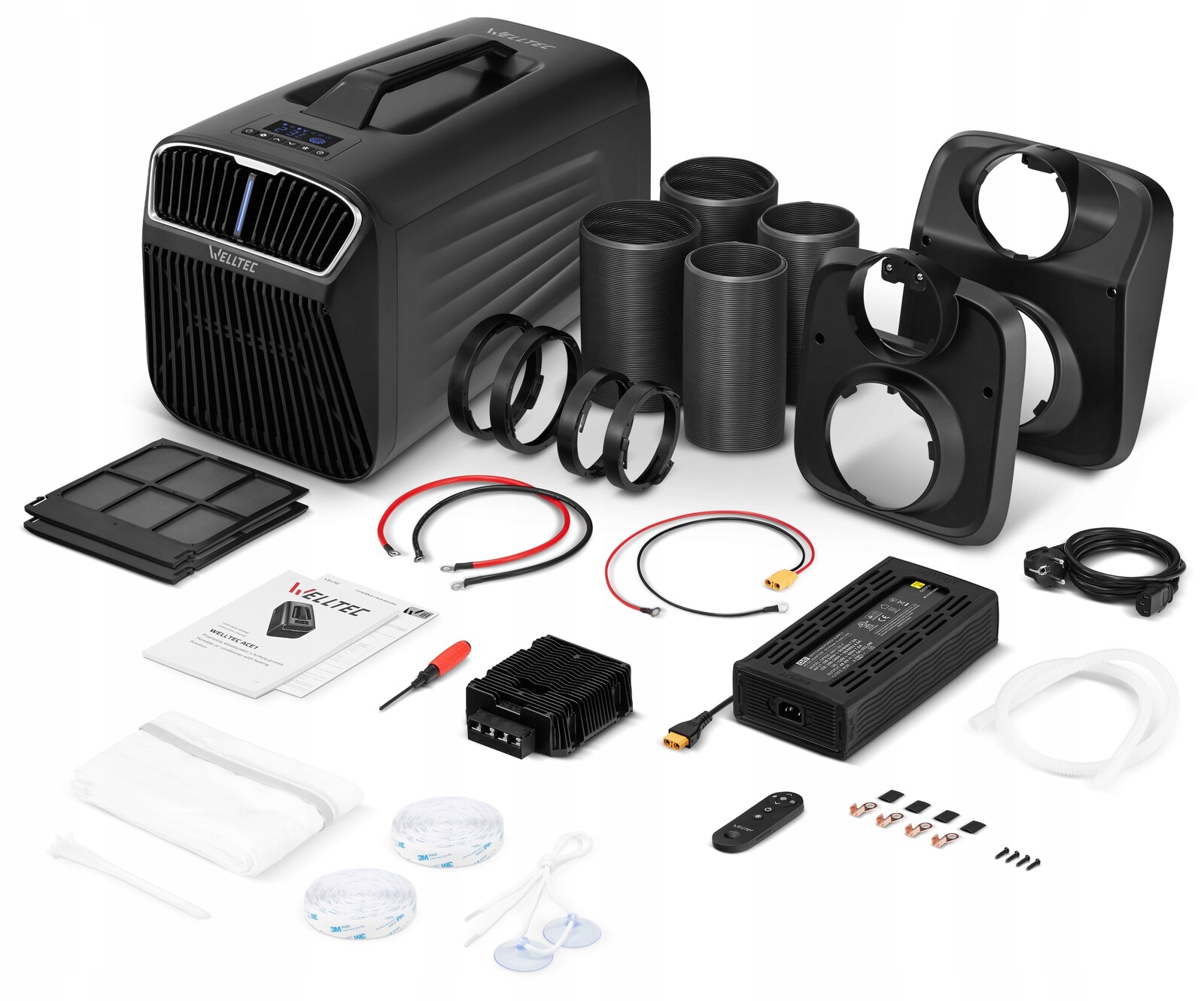 Mobilní Klimatizace Welltec ACE1 Pro 1,8kW Dvouhadicová Do Obytného Vozu