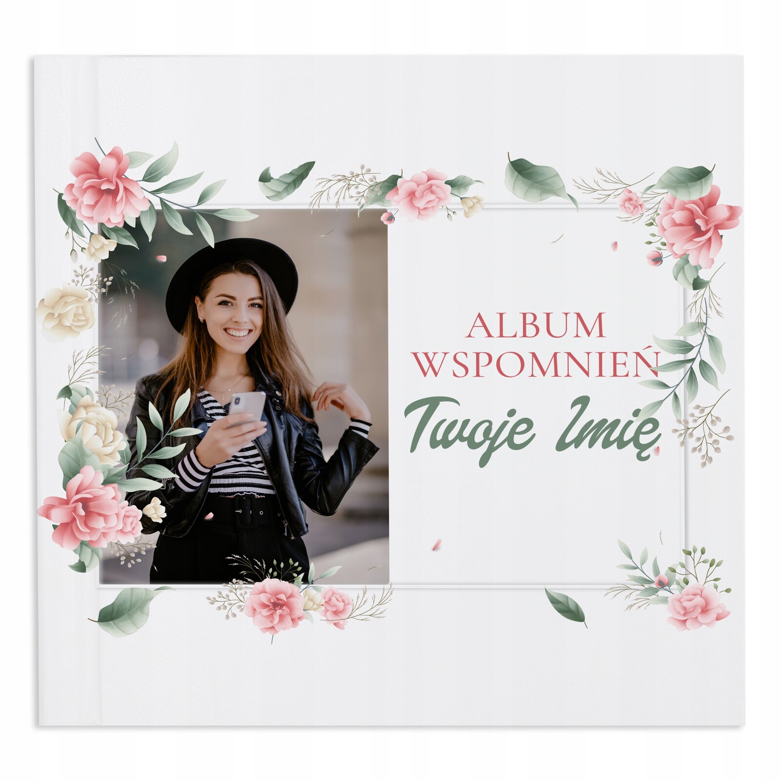 Fotoalbum Bílý Deník Vaše Jméno Fotografie Dárek K Narozeninám