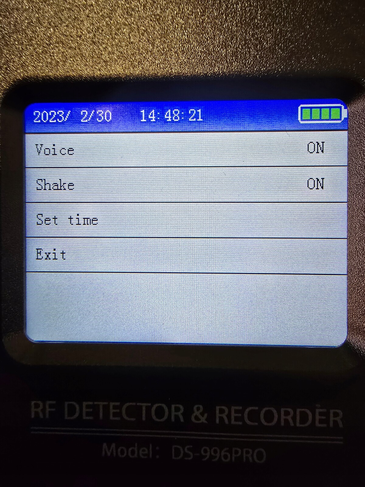 Detektor Odposlechů Kamer Wifi Gsm 2G 3G 4G Gps