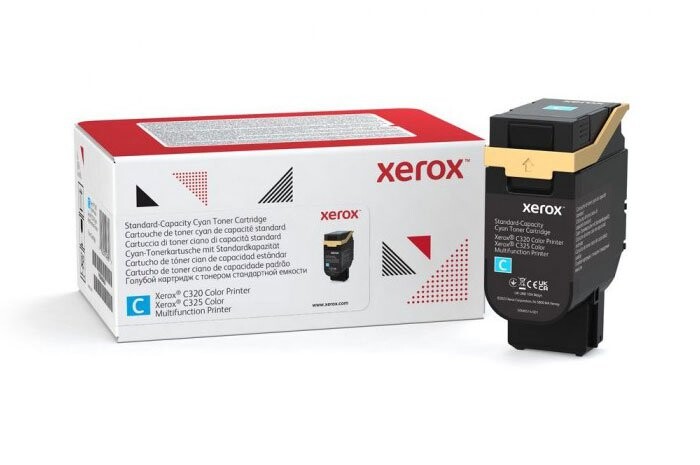 Originální toner Cyan Xerox C320 C325 (006R04824)