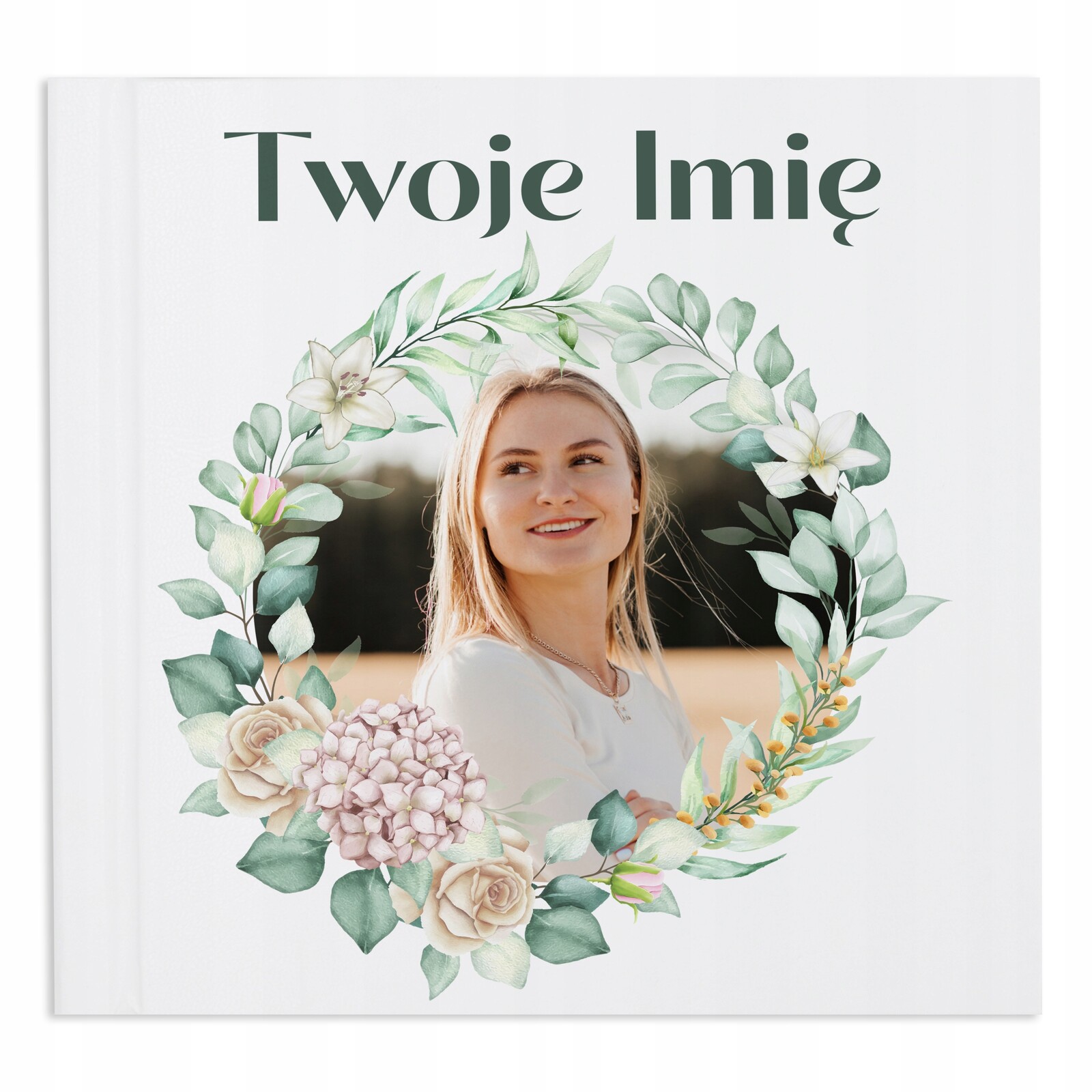 Fotoalbum Bílý Deník Váš Projekt Jméno Dárek K Narozeninám