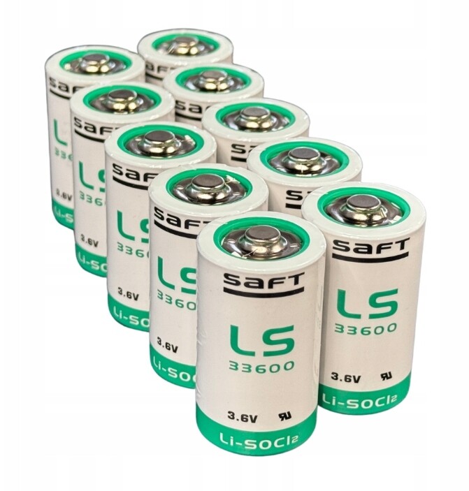 Lithiová baterie Saft D 33600 3,6V 17000mAh ER34615 Li-SOCl2 R20 1 ks