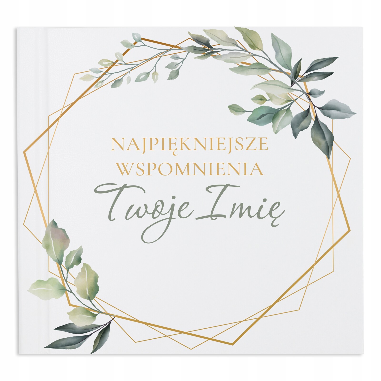 Album Na Fotografie Bílý Deník Vzpomínky Vaše Jméno Dárek K Narozeninám