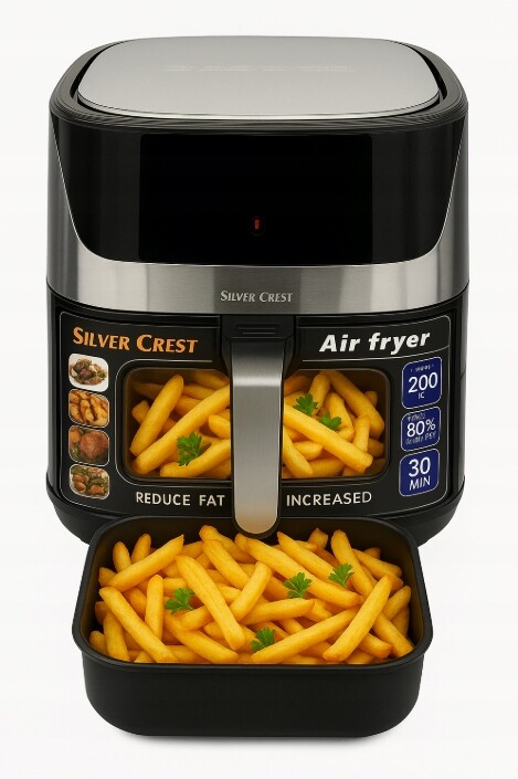 Beztuková fritéza Air Fryer 12L 2200W 200°C