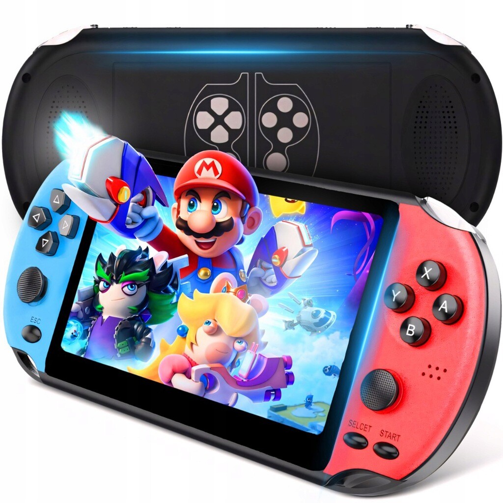 Mini Přenosná Herní Konzole 1000+ Her 8GB Menu Tv Hračka Hra Hd Hra