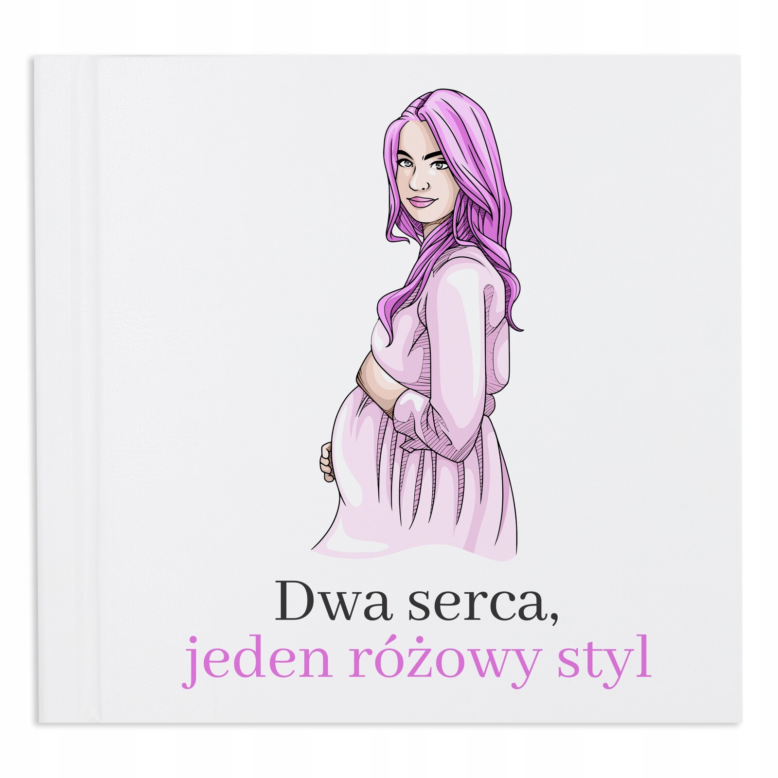 Fotoalbum Dárek Pro Maminku A Dítě Narození Narozeniny Růžový Styl