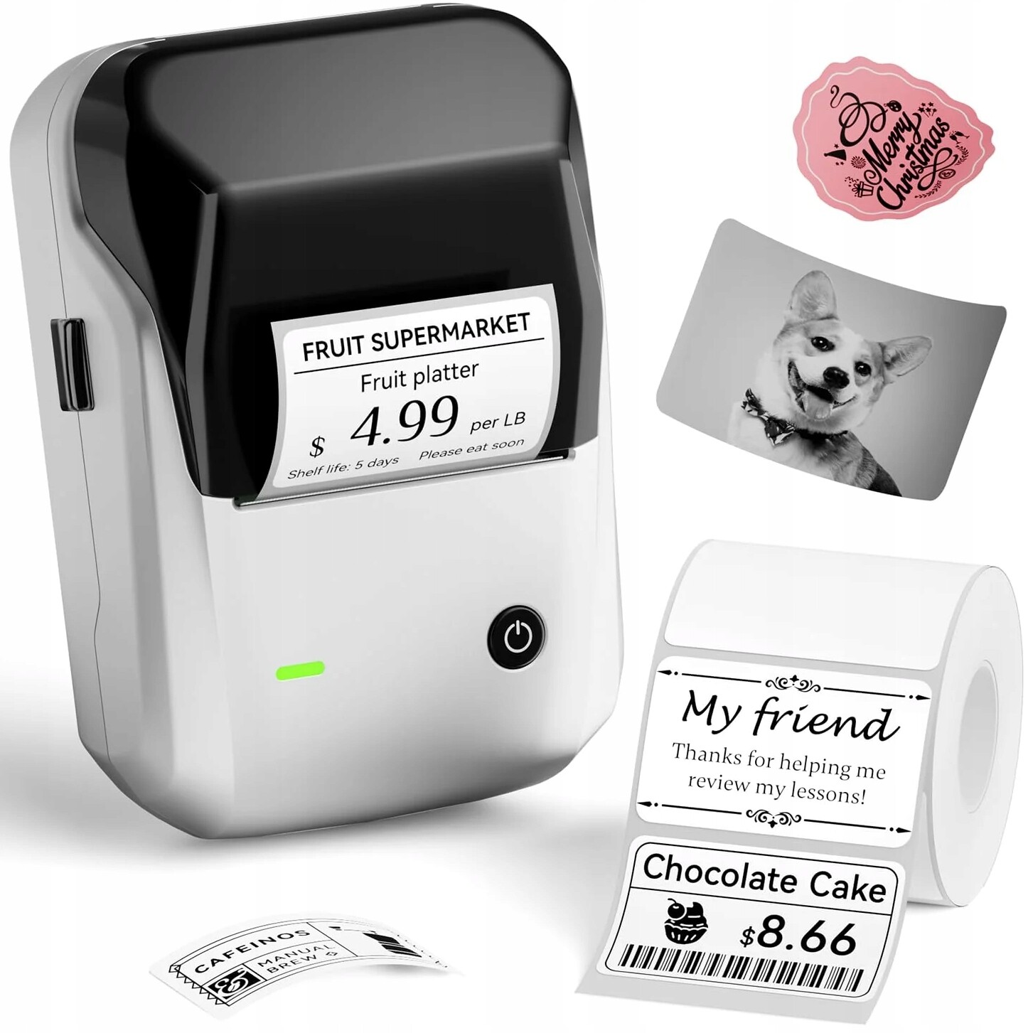 Tiskárna termálních samolepících štítků B1 Niimbot grafika