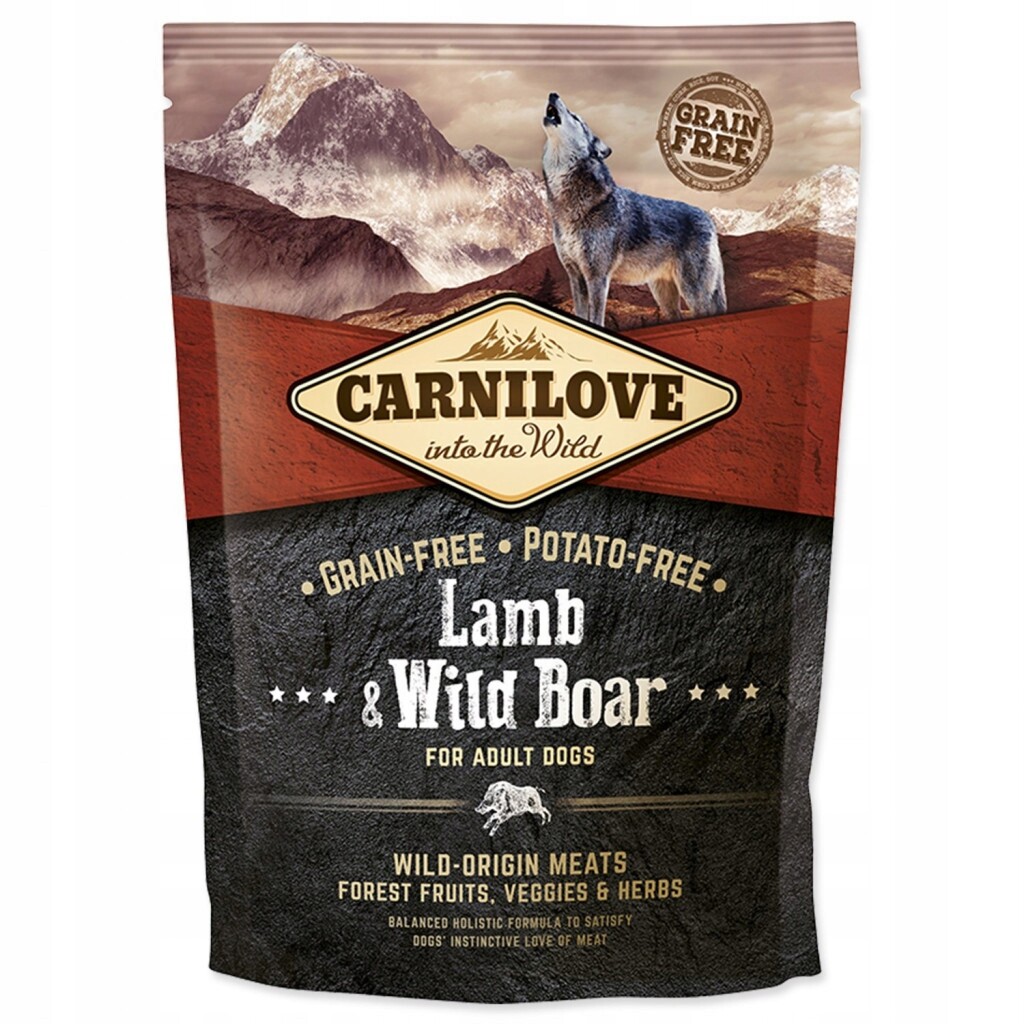 Krmivo Carnilove Adult Lamb & Wild Boar 1,5kg
