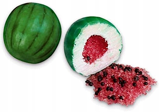 Žvýkačky Fini Sour Bubble Gum Melounový displej 4,5 g x 200 Kusů