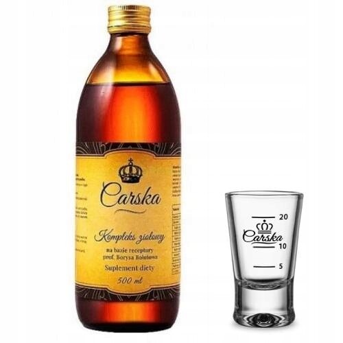 Carská Vodka Bylinný Komplex 500 ML Odměrka