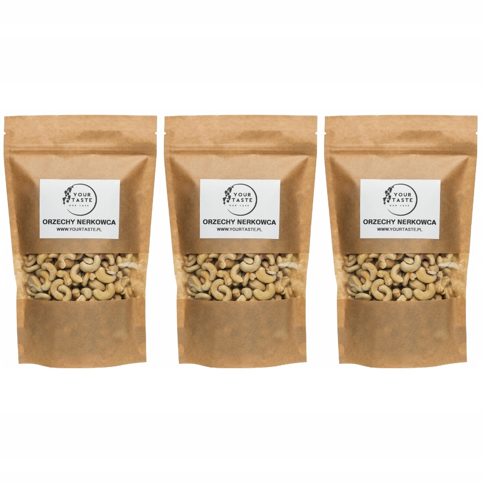 Sada 3x Kešu ořechy 500g