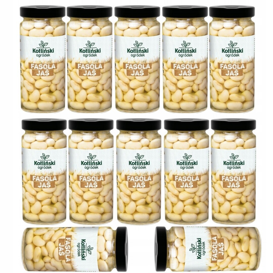 Máslové Fazole Kotliński 390g sada 12 kusů
