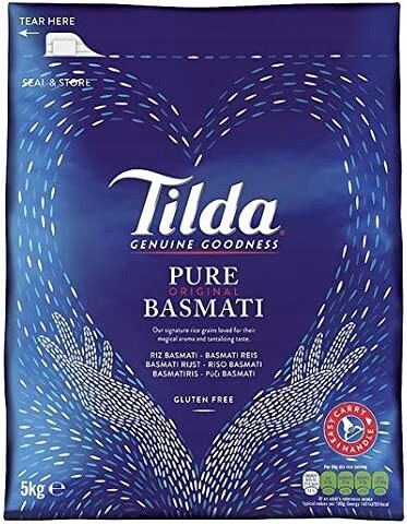 Basmati rýže Tilda Basmati rice 5 kg
