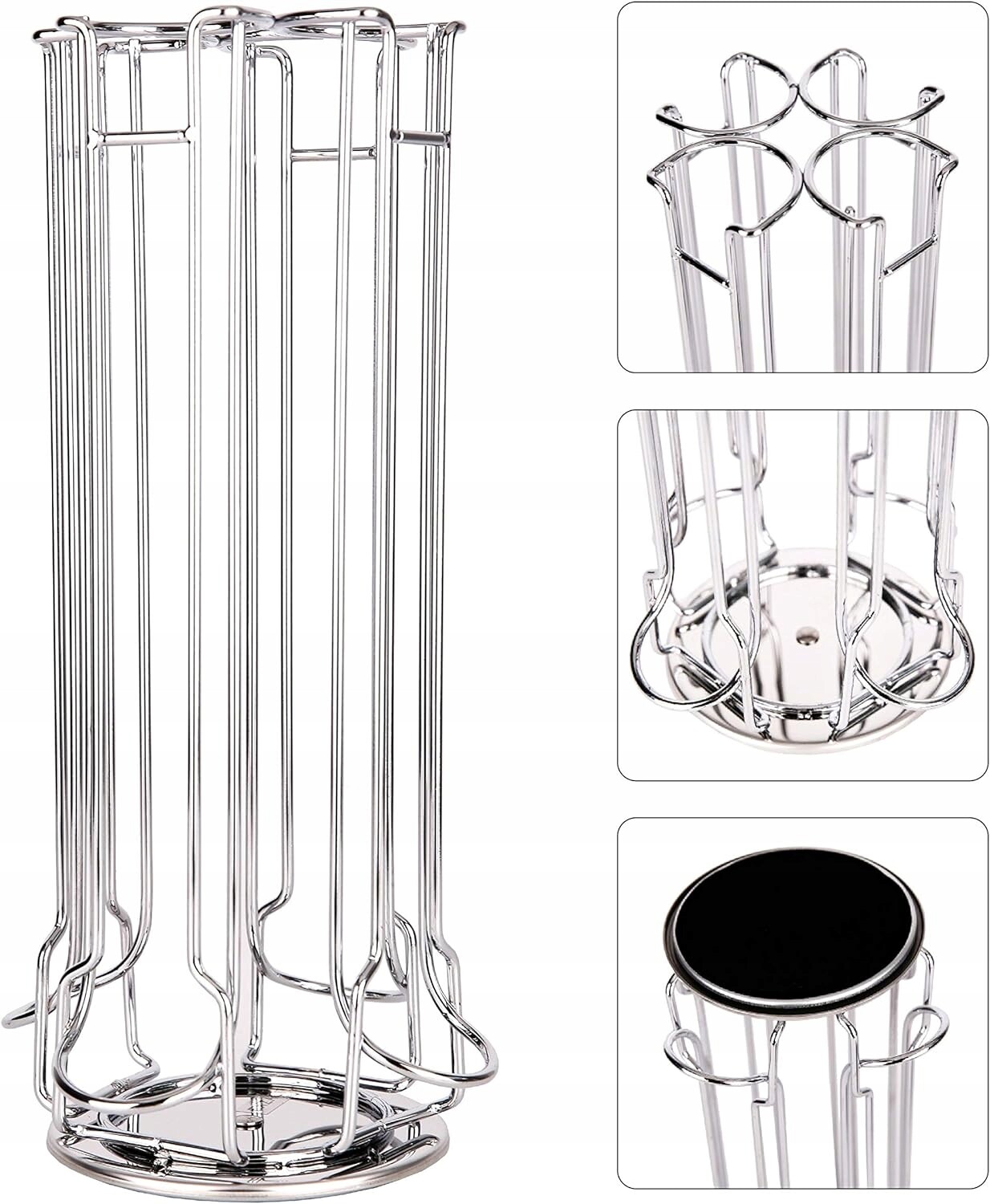 Držák Na Stojan Na 28 Kávových Kapslí Lavazza Mio Otočný, protiskluzový