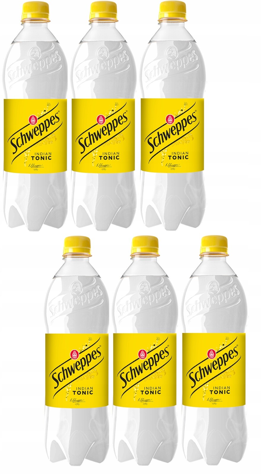 6 x sycený nápoj Schweppes Indian Tonic 1,35 l