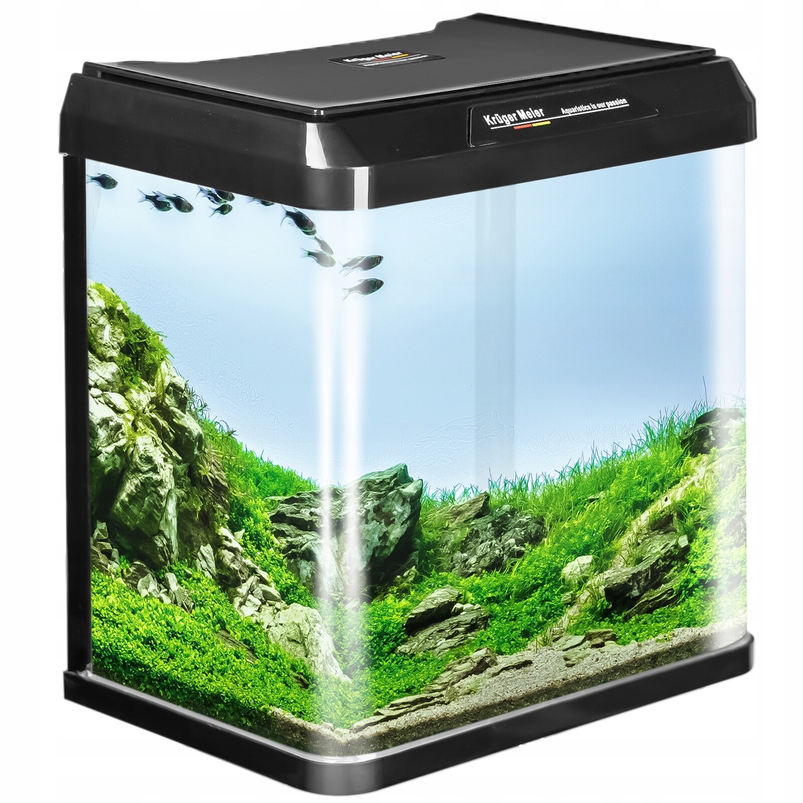 Kruger Meier Como Aquarium 16 l akvárium set černý