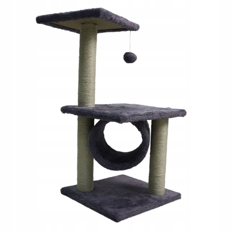 2 x Škrabadlo Pro Kočky Domeček Pelíšek Sloupek Myška